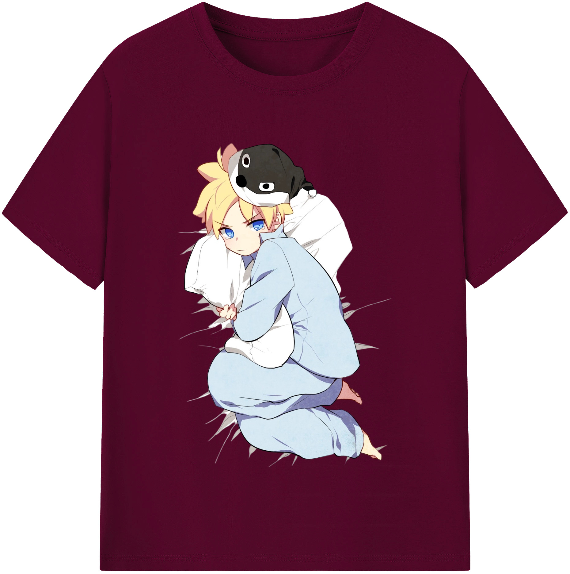 （画像用） NARUTO -ナルト- うずまき ナルト Uzumaki Naruto レディースカジュアルプリントTシャツ（綿100％）